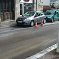 Le stationnement au croisement des rues du Chasnot et de Belfort