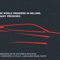 Lamborghini dévoilera son VUS à Beijing