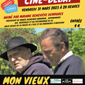Ciné-Débat au cinéma Notre Dame à Mussidan "Mon Vieux" avec France Alzheimer Dordogne