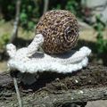 Un escargot au crochet tout chaud (tuto inside)