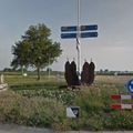 Rond-point à Geldermalsen (Pays-Bas)