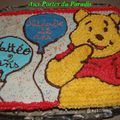 Gâteau d'anniversaire Winnie l'ourson 