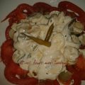 Salade de tomate et cœur de palmier 1 pp recette pour 1 pers