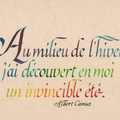 Atelier calligraphie