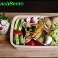 bento du lundi: fouillis (poulet mariné au citron et aromates)