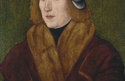 Hans Baldung Grien (1484/5-1545), Portrait of a Young Man with a Rosary, 1509