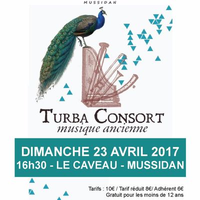 Turba Consort - Concert Le Caveau - dimanche 23 avril à 16h30
