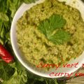 les pates de curry maison : pate de curry VERT Thaï 