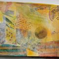 Page mixed media automnale...