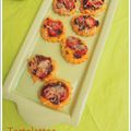 Tartelettes tomates cerises tomates séchées