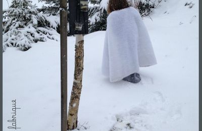 Reine des neiges...la cape!