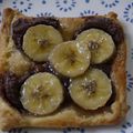 Tartelettes Nutella/banane