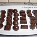 Chocolats fourrés à la confiture de lait