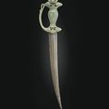 A jade-hilted dagger, India, first half 18th century