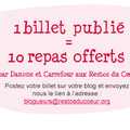 BLOGGER POUR LES RESTOS...