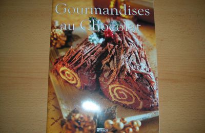 Mon livre "Gouramndises au chocolat" reçu par Eléonora, Merci !