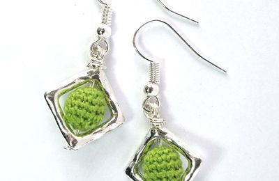 Boucles d'oreilles au Crochet ~ Nouveautés 2017