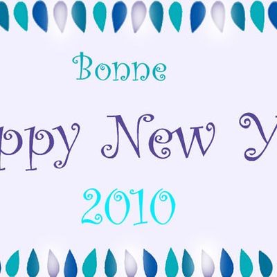 Bonne année 2010