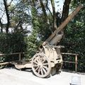 §§- canon autrichien antiaérien de 8cm M05/08 sur affut obusier 10c M05/10 à Vicenza