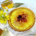  Recette sucrée. - quiche feuilletée au flan pâtissier