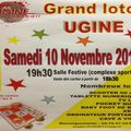 Samedi 10 Novembre 2012 : Loto de l'AS Ugine Football à la salle festive (Ugine)