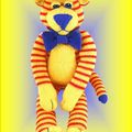 Buddy Tiger - Lynne Coles Creations