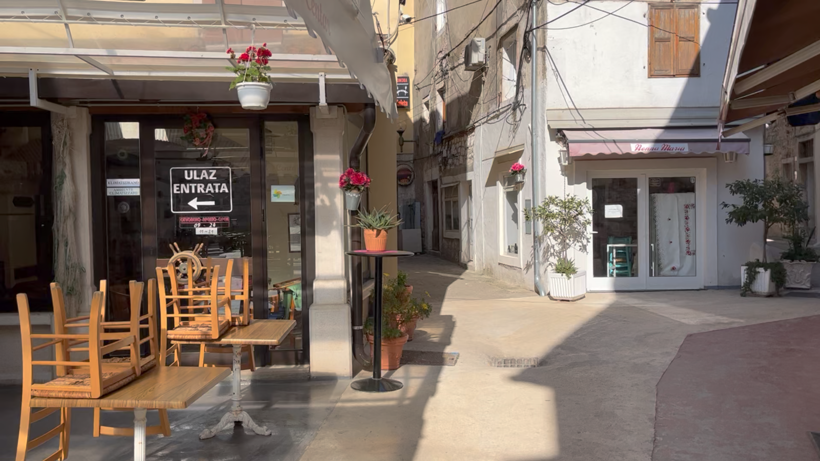 Umag, ruelle, 20 avril 2022