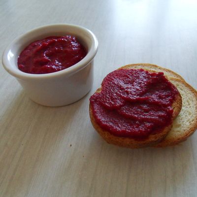 Tartinade de betterave (végétarien)