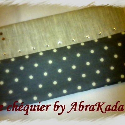 Tuto du porte chéquier "c'est trop facile"