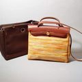 HERMES Paris made in France. Sac Herbag à transformation 