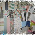 Lot de papiers MME à gagner chez SISTERS SCRAP