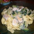 Tagliatelle poulet / courgettes