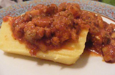 Polenta al ragù