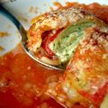 Lasagnes roulées à l'ail des ours