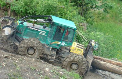 TRACTEUR FORESTIER TIMBERJACK 460