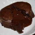 Moëlleux au chocolat avec son coeur fondant