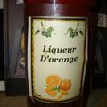 Apéritif vin d'orange