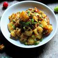 Aloo matar: pommes de terre et petits pois punjabis