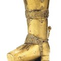 Coupe de corporation de cordonniers en cuivre doré, probablement Allemagne, vers 1680