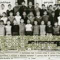 Ecole publique de garçons 1962/63 et 1963/64