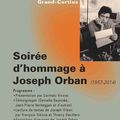 Soirée d'hommage à Joseph Orban