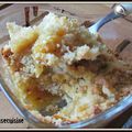 crumble à l'ananas