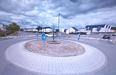 Rond-point à Guénange (57310)