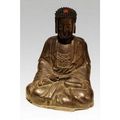 Bouddha en bronze. Vietnam. 