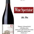 Red Côtes du Rhône 2010 86 Pts Wine Spectator