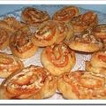Petits roul&eacute;s saumon a l' heure de l'apero