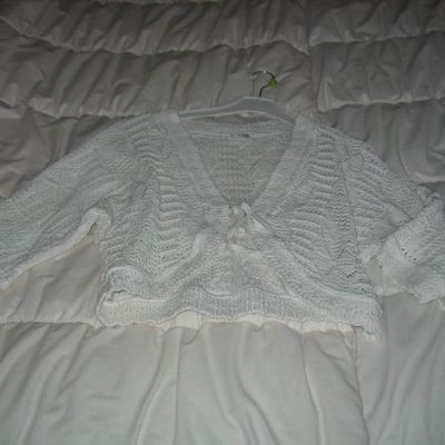 Gilet en laine coton m&s taille L convient à un taille 40