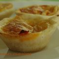 Mini quiches au chorizo et parmesan