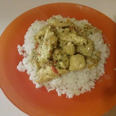 Poulet coco curry