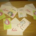 Les cartes d'anniversaire de Charlotte